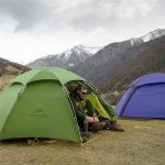 Намет двомісний зі сферичним куполом Naturehike Cloud Peak 2 NH17K240-Y 20D, темно-зелений - Зображення 4