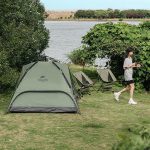 Намет тримісний автоматичний Naturehike NH21ZP008, темно-зелений - Зображення 3