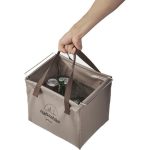 Складаний контейнер для води з ПВХ Naturehike CNH22SN002, 20л, світло-коричневий - Зображення 4
