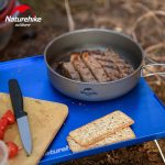 Сковорідка титанова з розкладною ручкою 17 см Naturehike NH18T010-A - Зображення 5