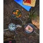 Каструля титанова зі складною ручкою 1300 мл Naturehike NH18T202-B - Зображення 5
