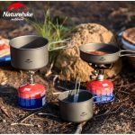 Каструля титанова зі складною ручкою 1300 мл Naturehike NH18T202-B - Зображення 6