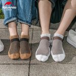 Шкарпетки швидко висихаючі Naturehike NH21FS013, 3 пари (бежеві, коричневі, чорні), розмір М - Зображення 6