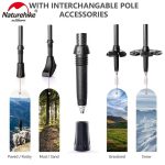 Трекінгові палиці Naturehike NH20DS003, 135 см, чорний/червоний, 2 шт - Зображення 3