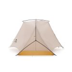 Намет надлегкий одномісний Naturehike NH21ZP003, сіро-жовтий - Зображення 4