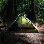 Намет надлегкий із гострою верхівкою Naturehike NH17T030-L, темний зелений - Зображення 6