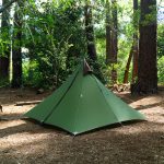 Намет надлегкий із гострою верхівкою Naturehike NH17T030-L, темний зелений - Зображення 7
