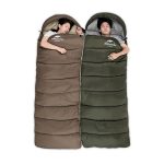Спальник з капюшоном Naturehike U250S NH20MSD07, (0°C), лівий, коричневий - Зображення 2