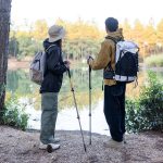 Трекінгова палиця телескопічна для походів та спортивної ходьби Naturehike Men ST 01 6061 AL NH17D001-Z алюміній Зелена - Зображення 4