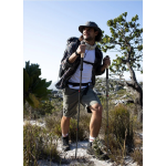 Трекінгова палиця Naturehike NH20DS003, 135 см, чорний/червоний - Зображення 2