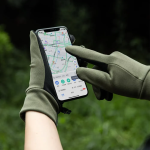 Рукавички трикотажні з покращеним хватом Naturehike NH20FS032, розмір М, сірі - Зображення 2