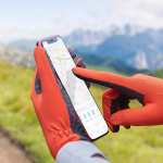 Рукавичкі нековзкі трикотажні Naturehike NH21FS035, розмір XL, сірі - Зображення 4