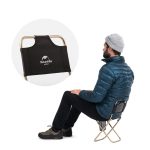 Стілець розкладний Naturehike MZ01 NH18M001-Z, чорний - Зображення 3
