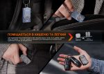 Ліхтар наключний Fenix E03R V2.0, сірий - Зображення 9