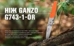 Ніж складаний Ganzo G743-1-OR - Зображення 7