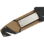 Ніж Ganzo G8012V2-DY коричневий (G8012V2-DY) з паракордом - Зображення 8