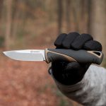 Ніж Ganzo G807-DY бежевий з ножнами - Зображення 12