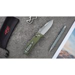 Ніж складаний Ganzo D704-GR, зелений (D2 сталь) - Зображення 6