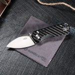 Нiж складаний Firebird FH925-CF чорне тиснення - Зображення 4