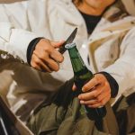 Набір столових приладів (ложка, виделка, ніж) з титану Naturehike CNH22CJ017, сірий з мішечком - Зображення 5