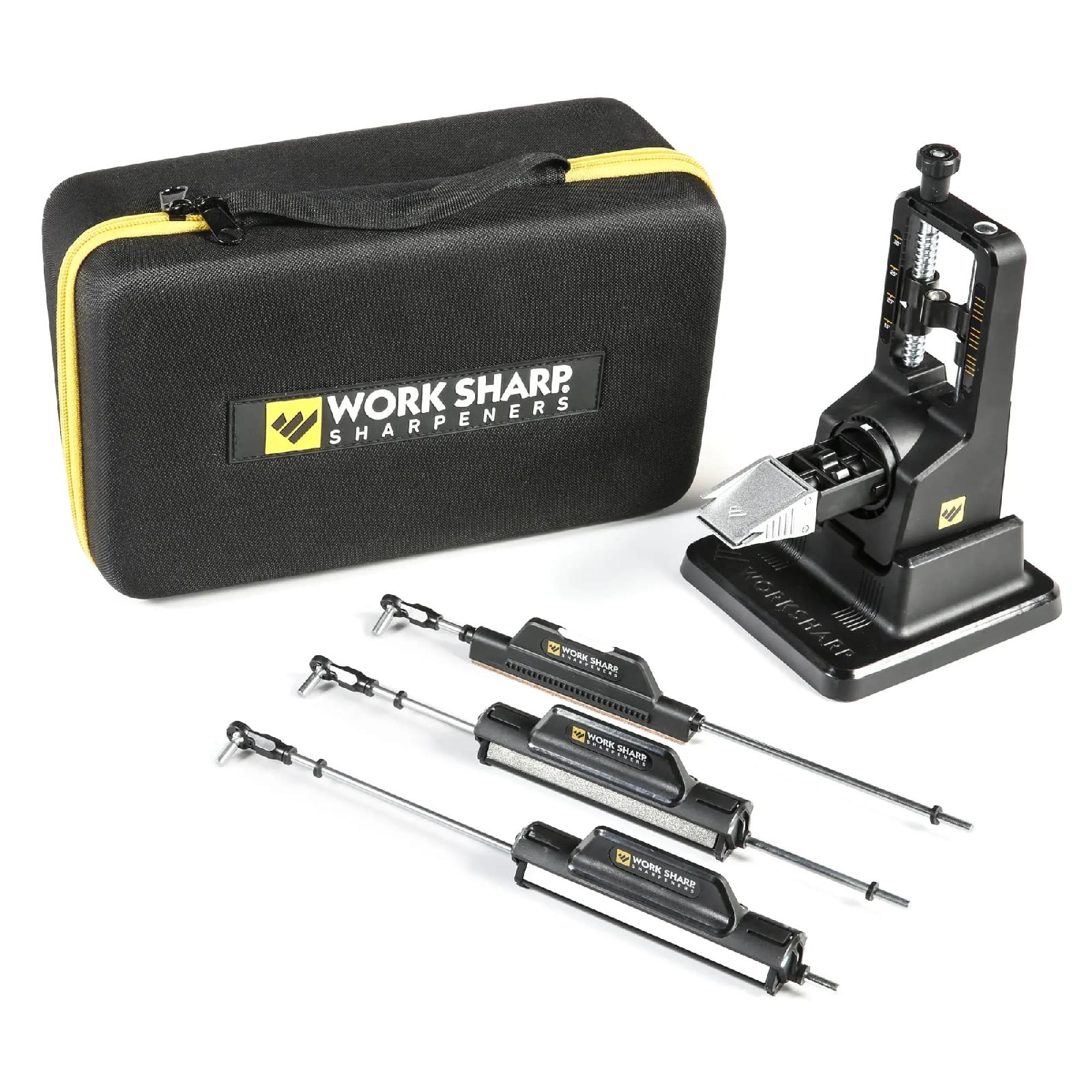 hero-1 Work Sharp Точилка механічна The Precision Adjust Elite Knife Sharpener, WSBCHPAJ-ELT-I - Зображення 1