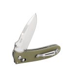 Ніж складаний Ganzo D704-GR, зелений (D2 сталь) - Зображення 2