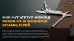 Міні мультитул Roxon M3 зі змінними бітами, сірий - Зображення 2