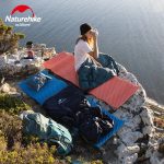 Килимок туристичний складаний одномісний IXPE Naturehike NH19QD008 з алюмінієвою плівкою, 185x56x1.8 см, жовтий для походів - Зображення 6