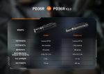Ліхтар ручний Fenix PD36R V2.0 - Зображення 17