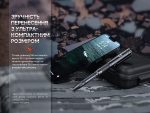 Fenix T6 тактична ручка з ліхтариком синя - Зображення 7